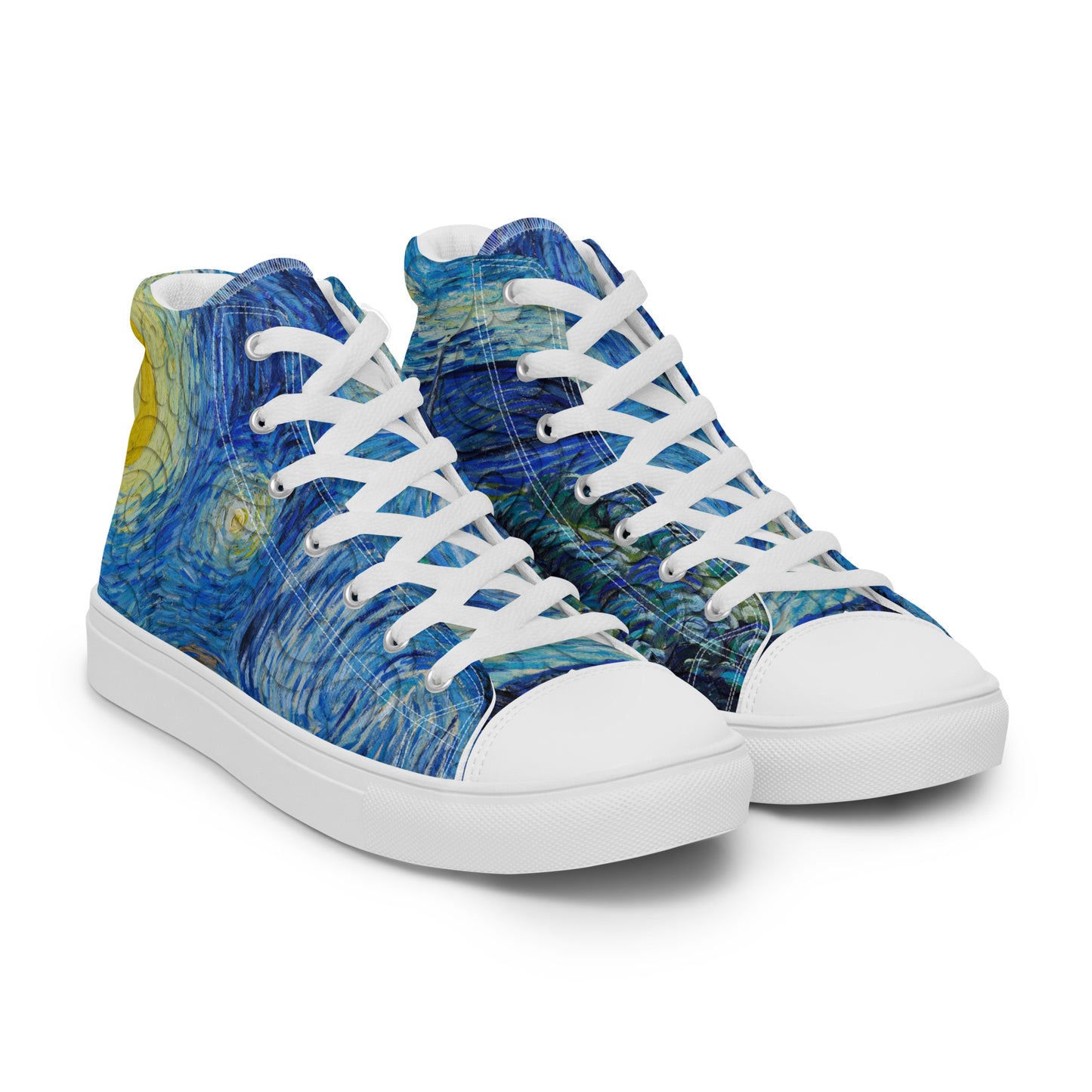 Men’s high top canvas shoes