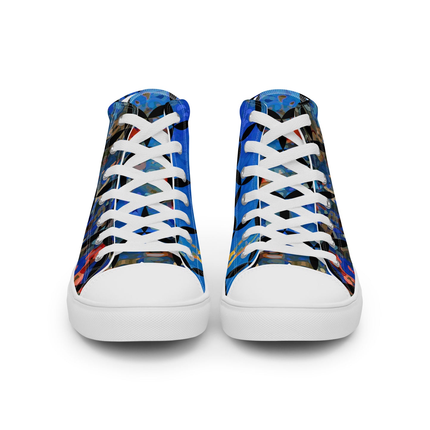 Women’s high top canvas shoes
