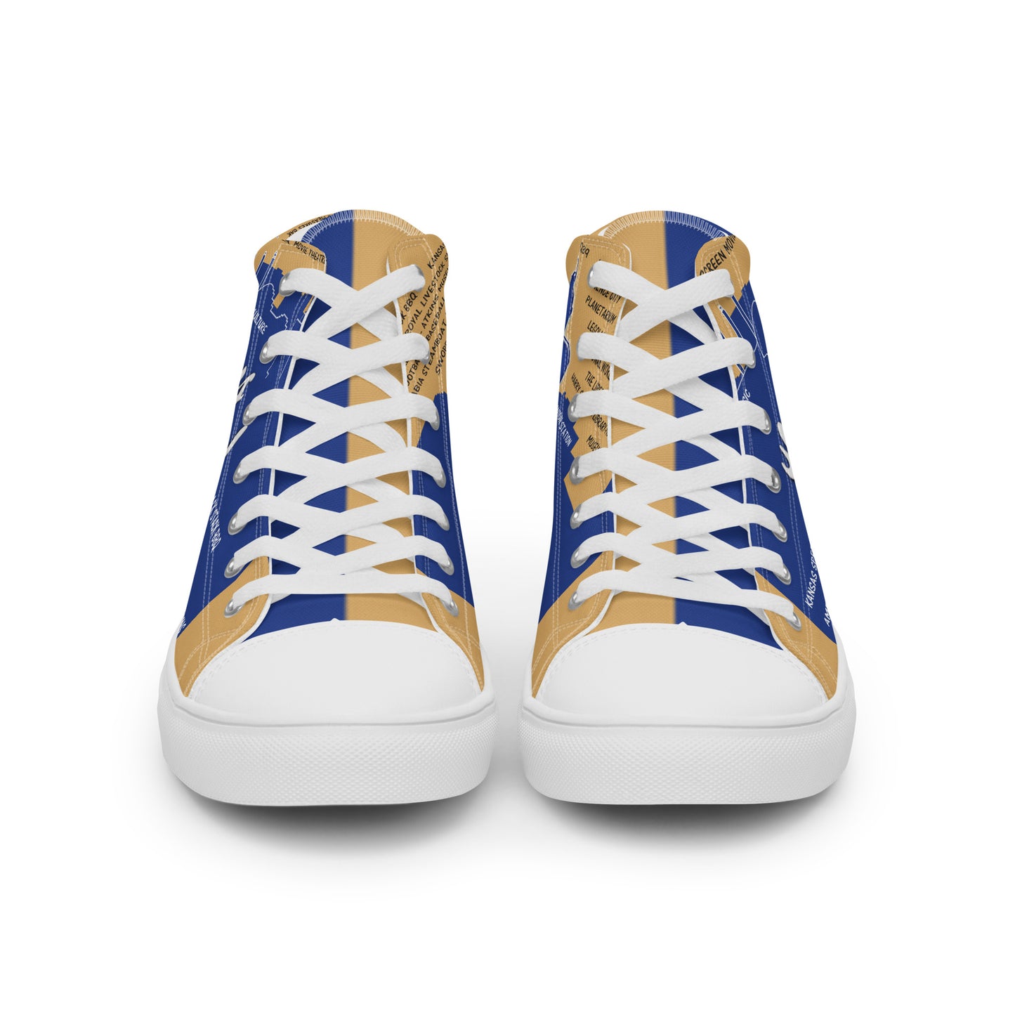 Women’s high top canvas shoes