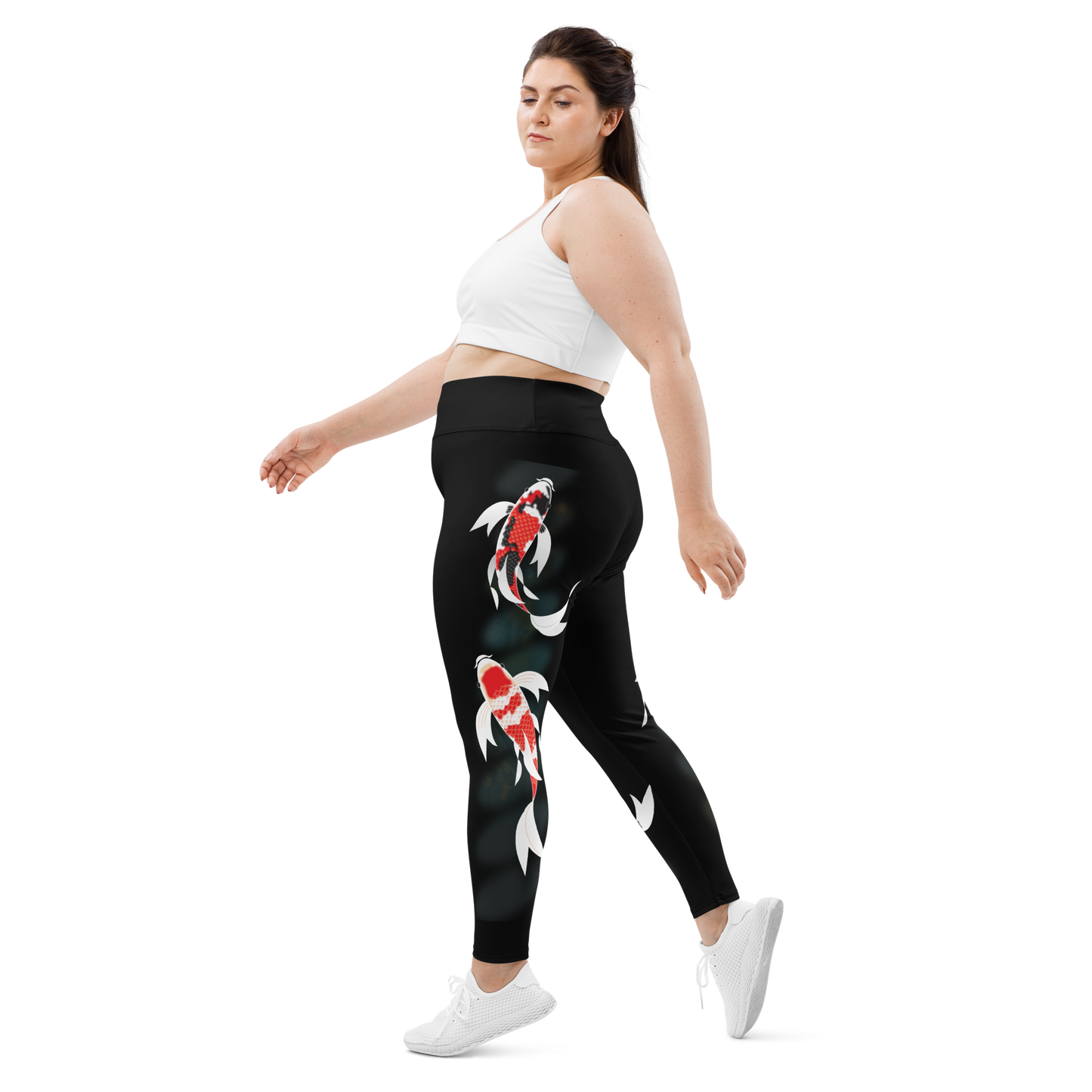 All-Over Print Plus Size Leggings