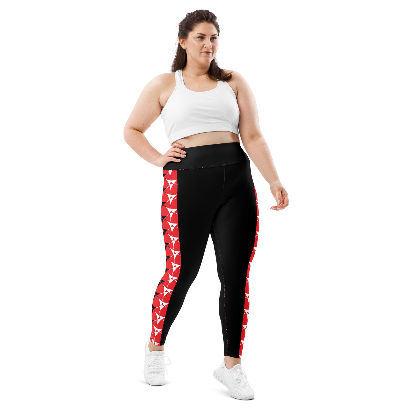 All-Over Print Plus Size Leggings