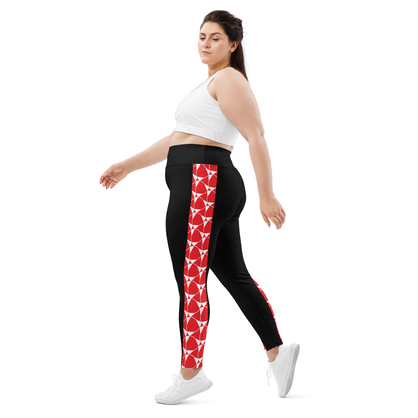 All-Over Print Plus Size Leggings