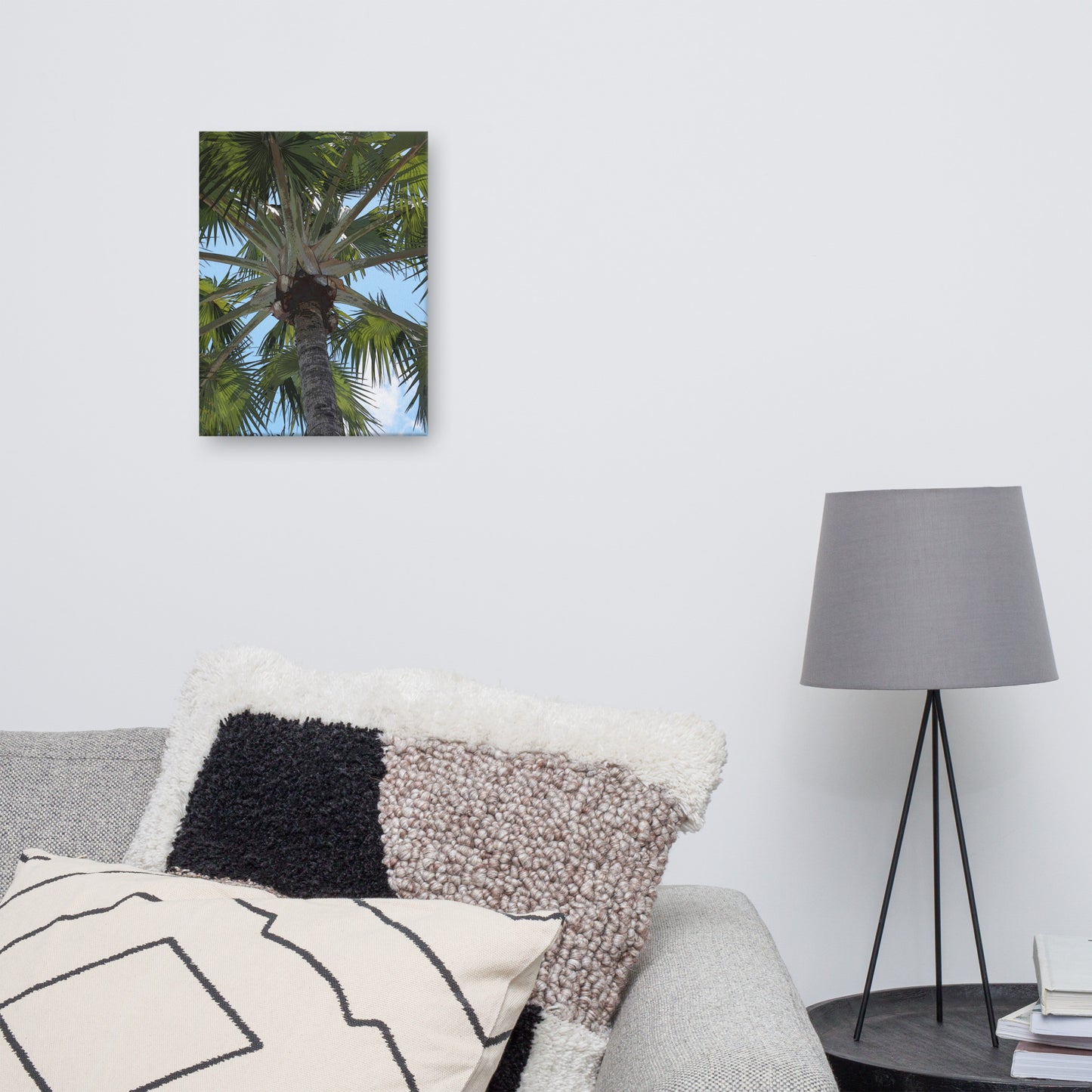 Canvas palm tree 1