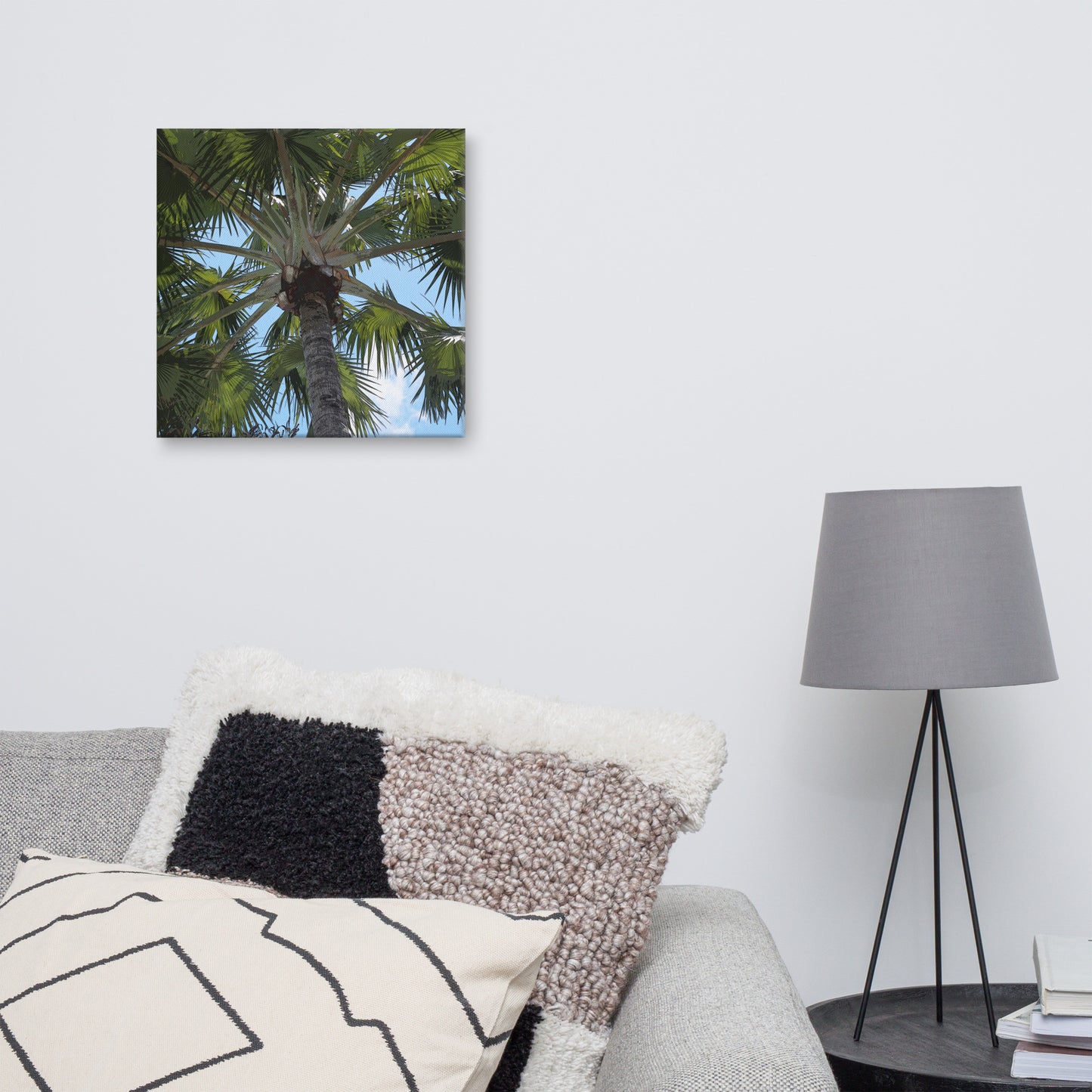 Canvas palm tree 1