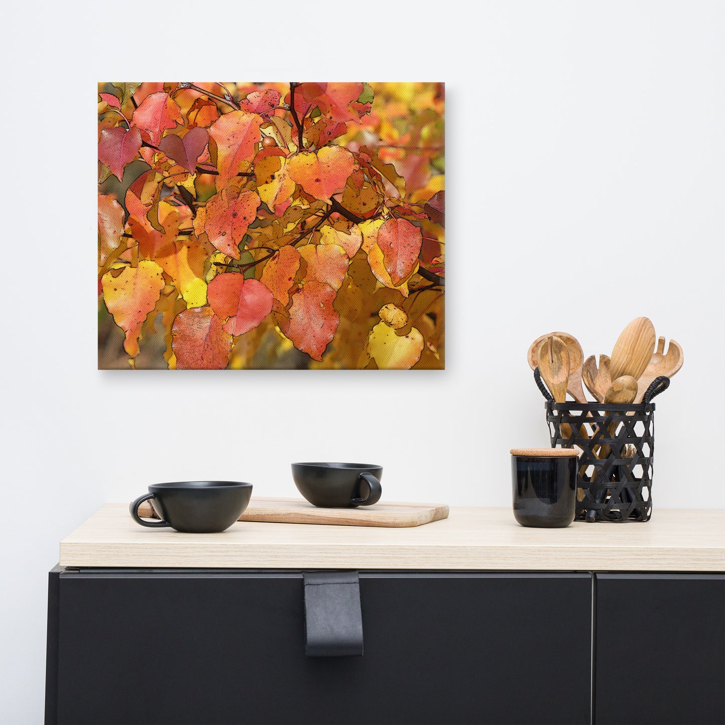 Canvas bradford pear fall 2