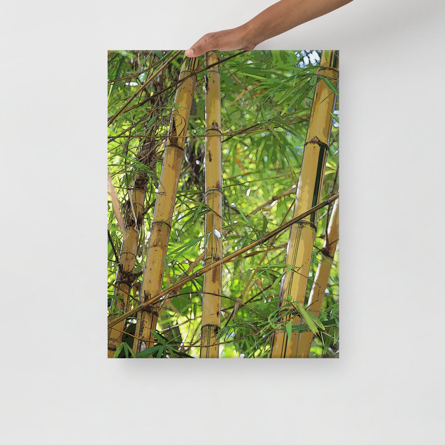 Canvas bamboo