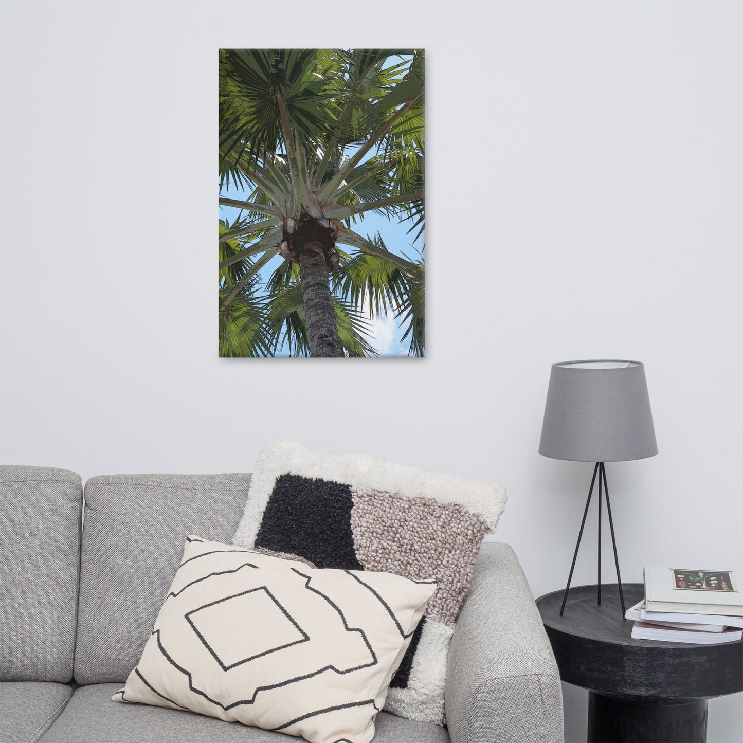 Canvas palm tree 1