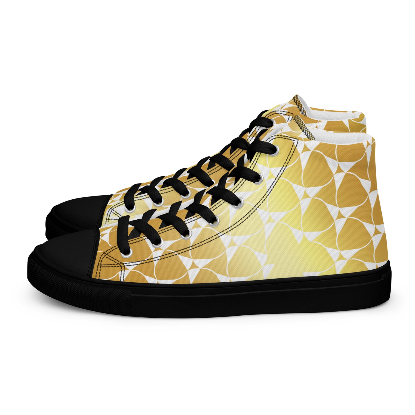 Men’s high top canvas shoes