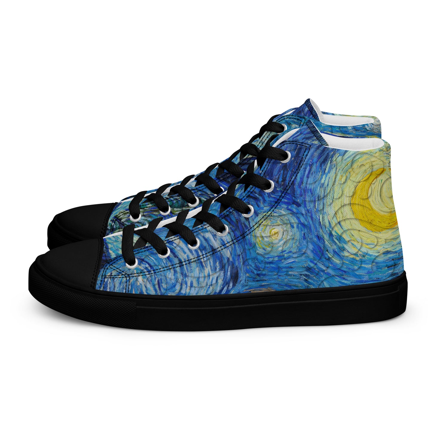 Men’s high top canvas shoes