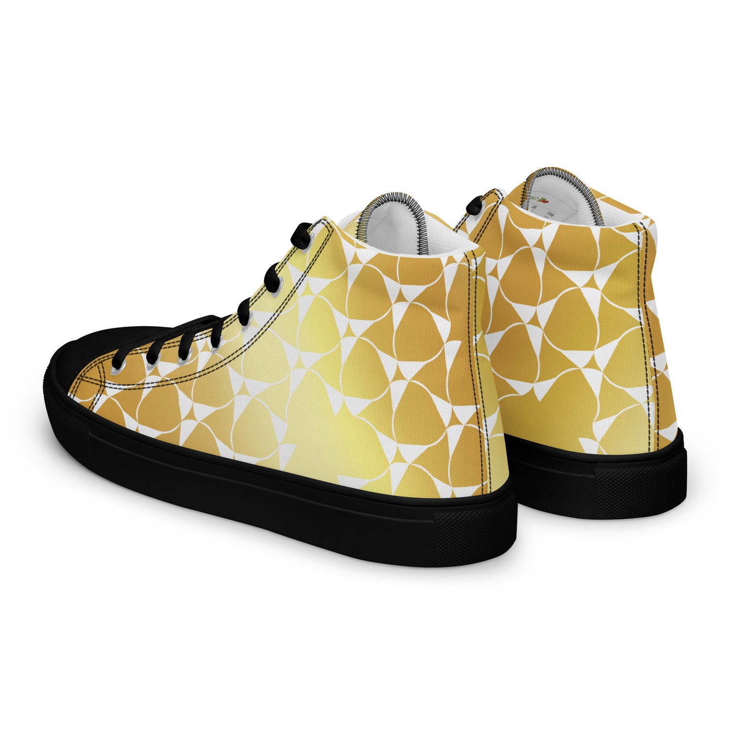 Men’s high top canvas shoes