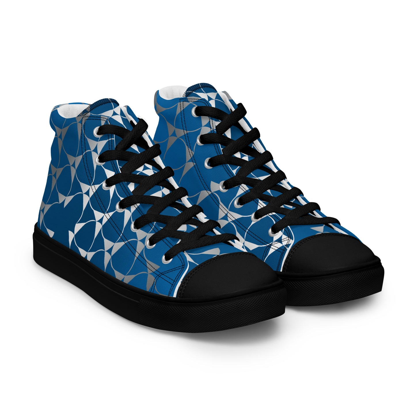 Men’s high top canvas shoes