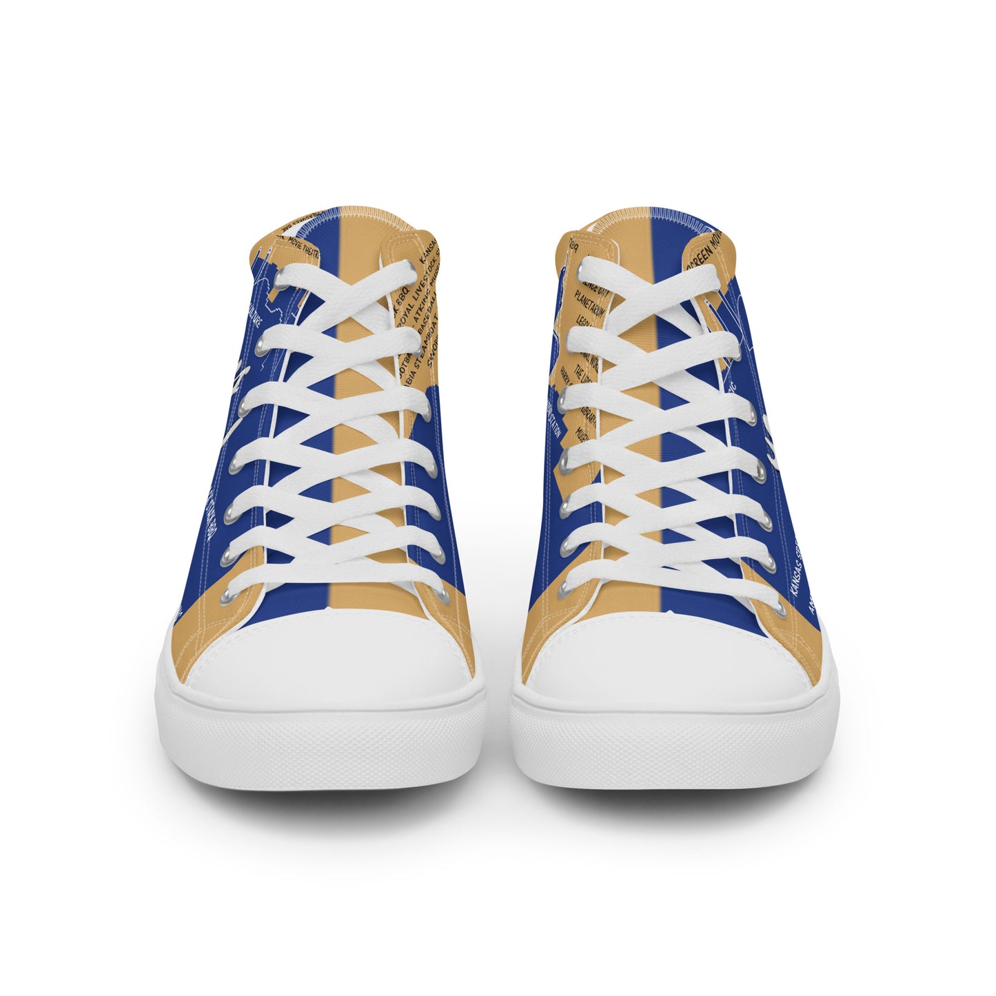 Men’s high top canvas shoes