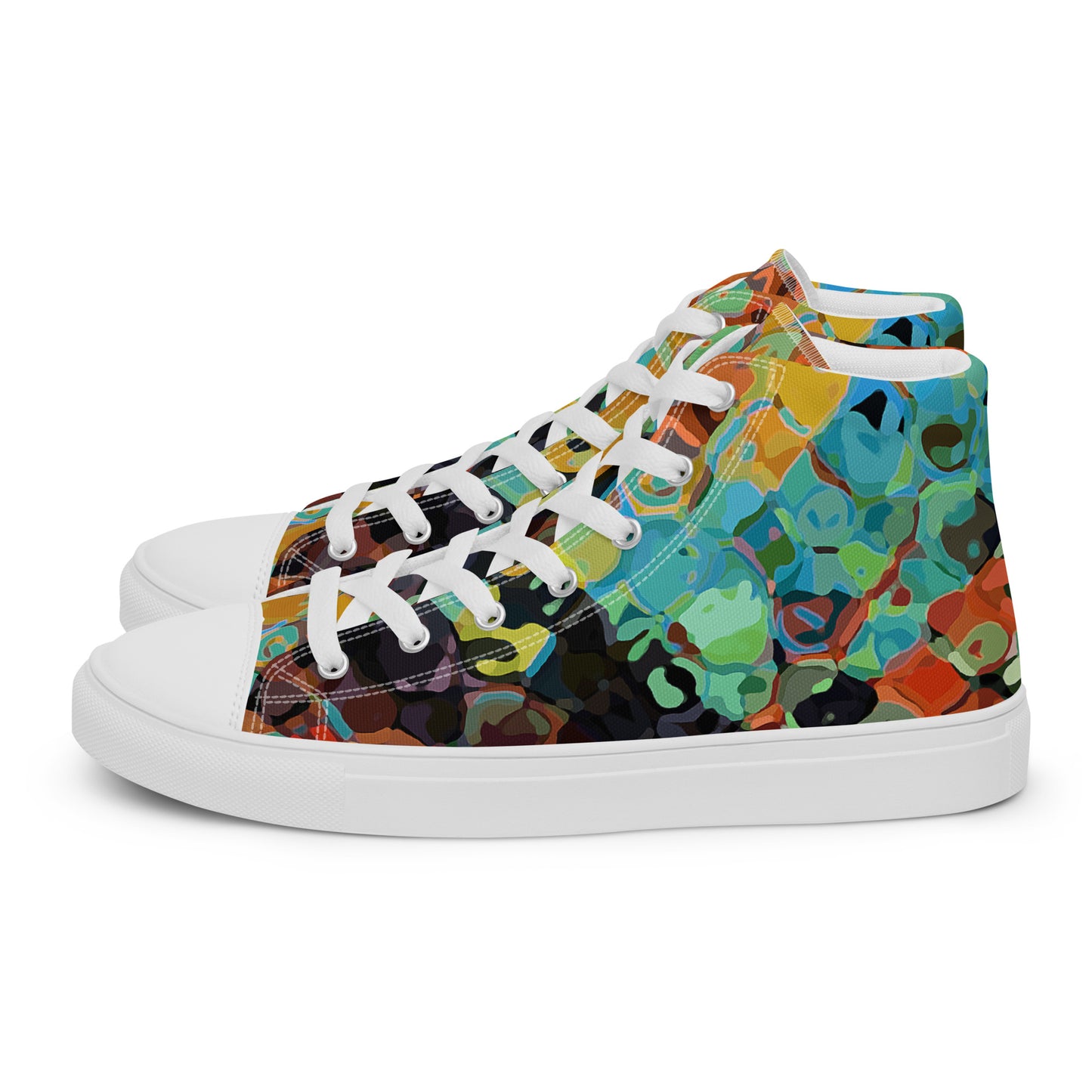 Men’s high top canvas shoes