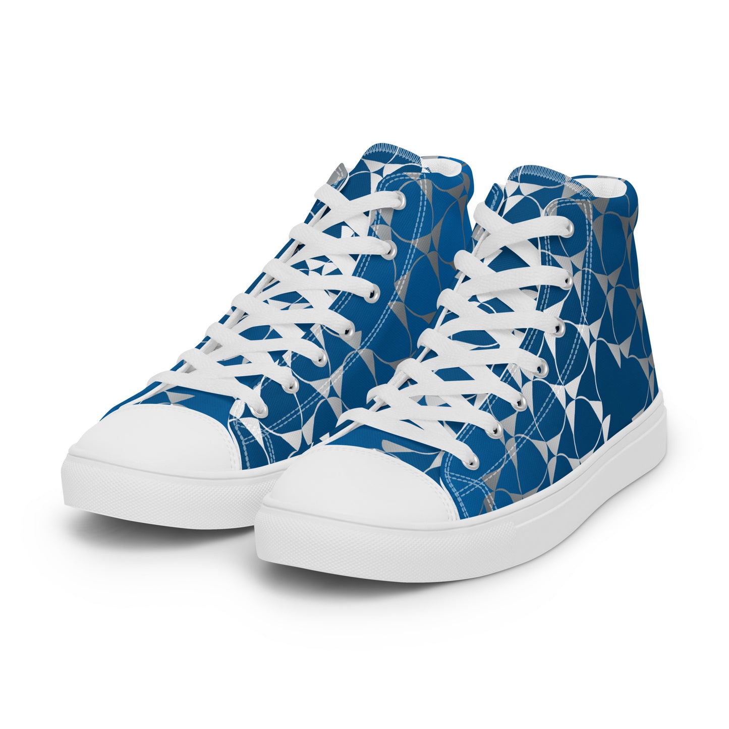 Men’s high top canvas shoes