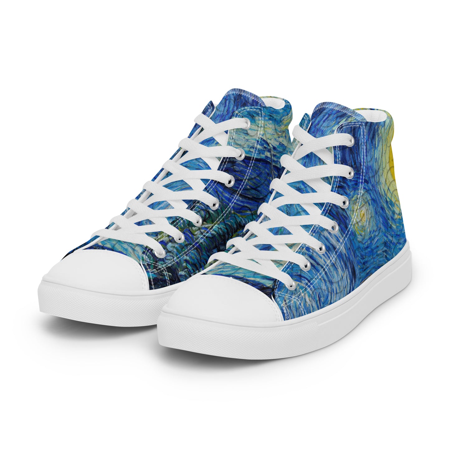 Men’s high top canvas shoes