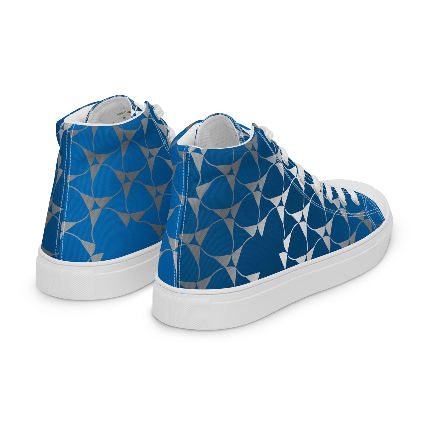 Men’s high top canvas shoes