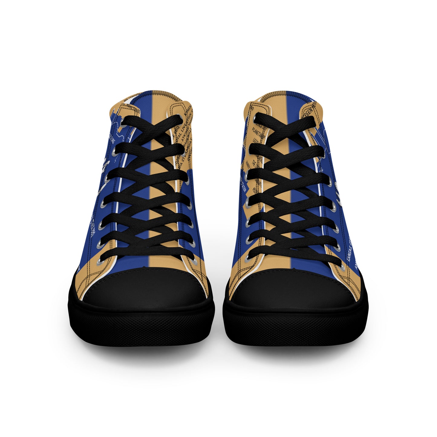 Women’s high top canvas shoes