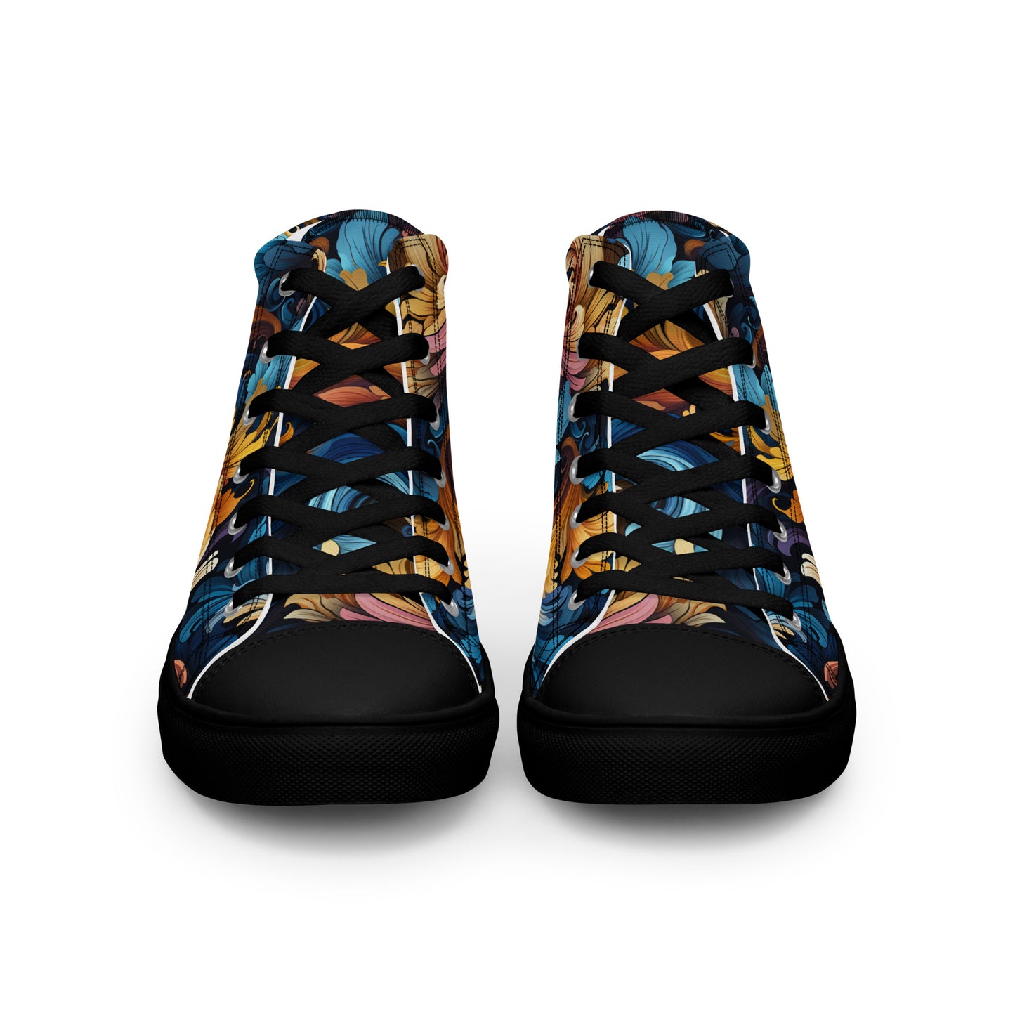 Women’s high top canvas shoes