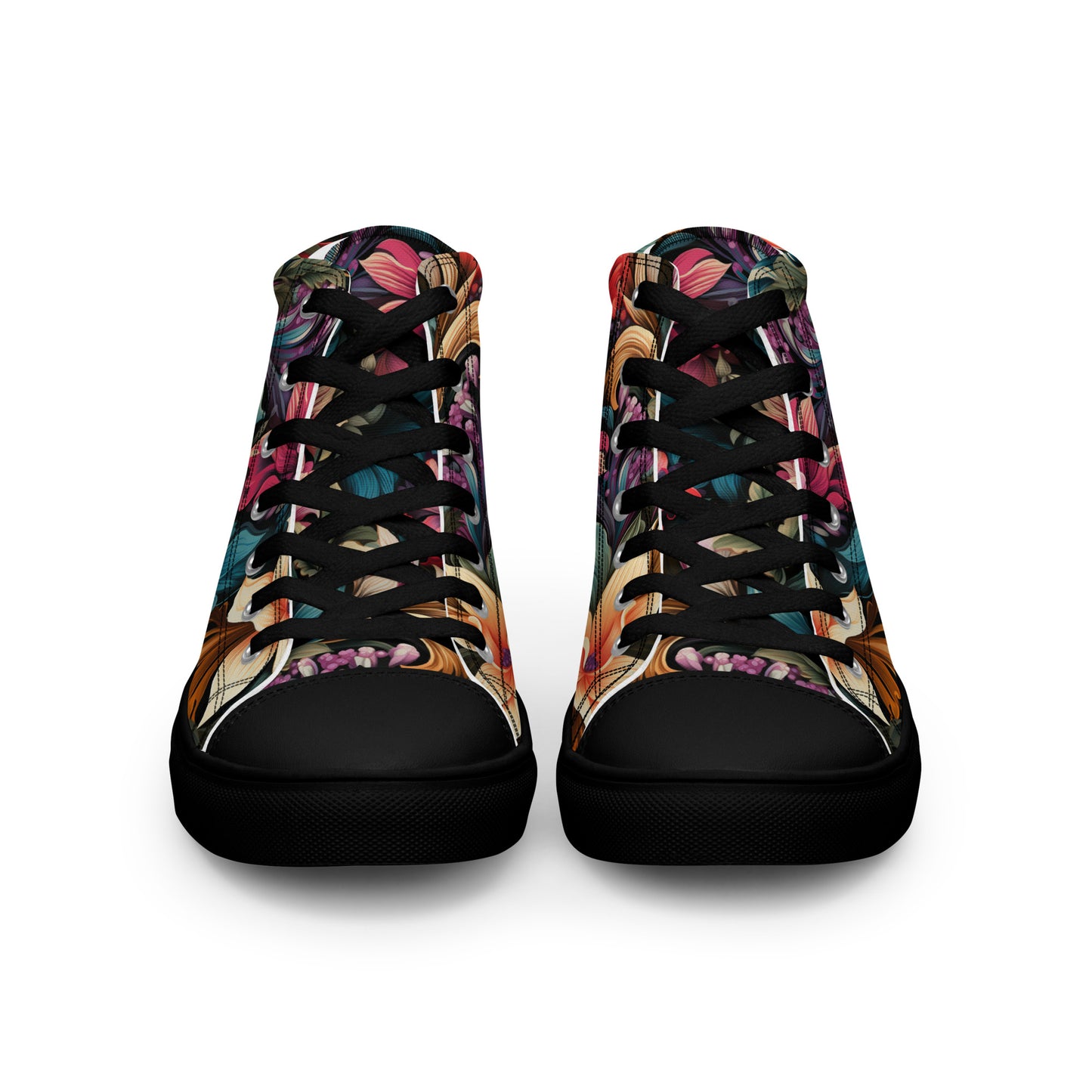 Women’s high top canvas shoes