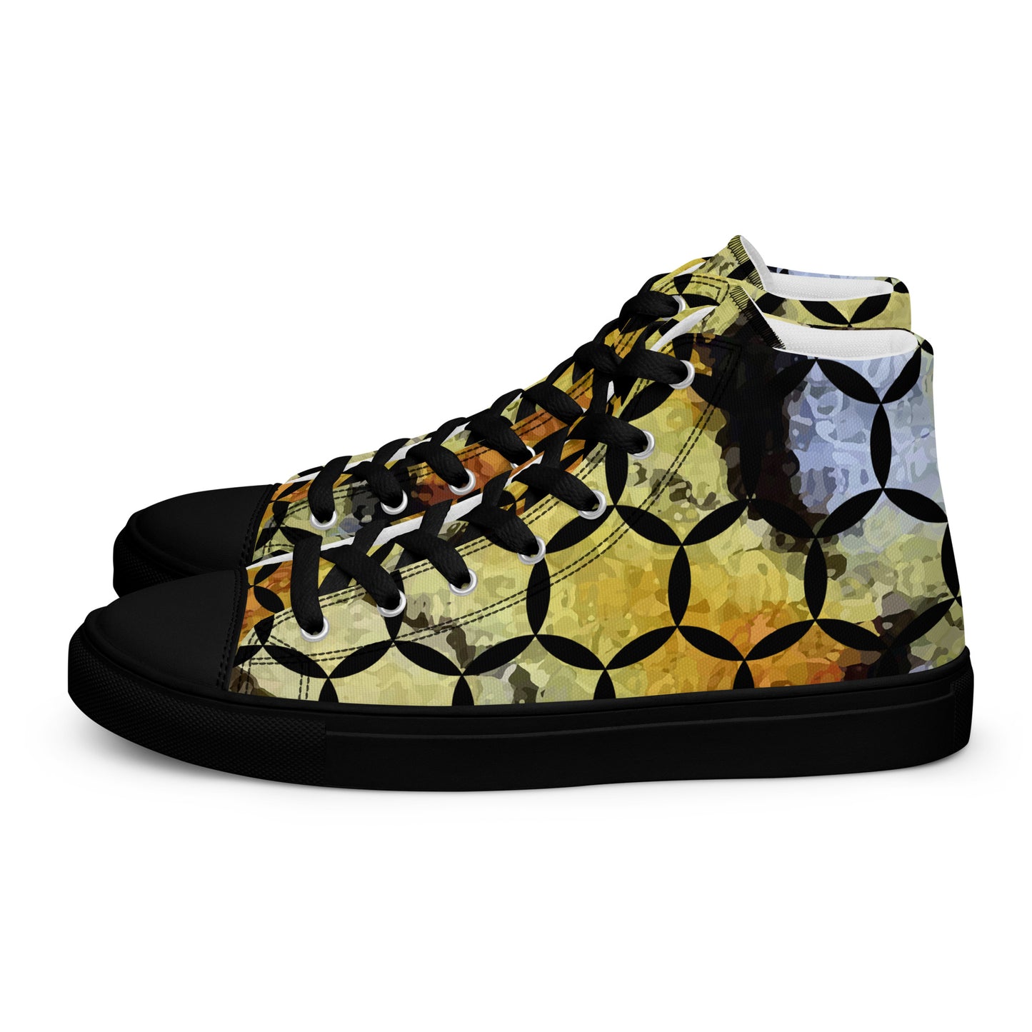 Women’s high top canvas shoes