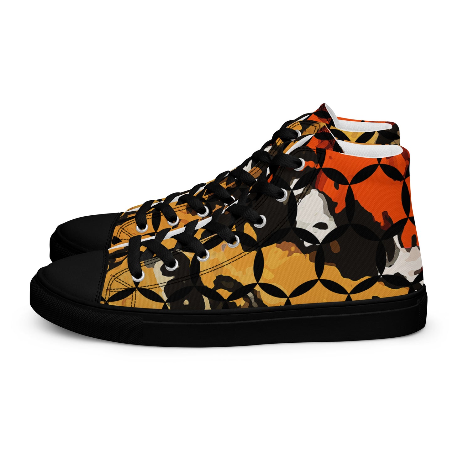 Women’s high top canvas shoes