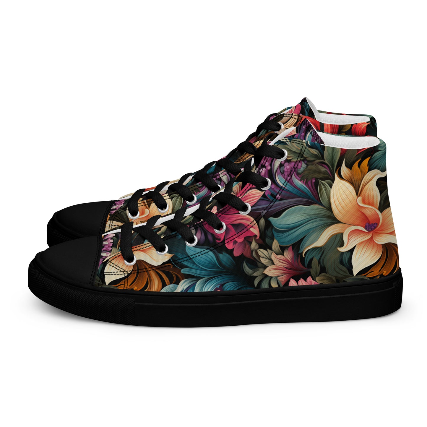 Women’s high top canvas shoes