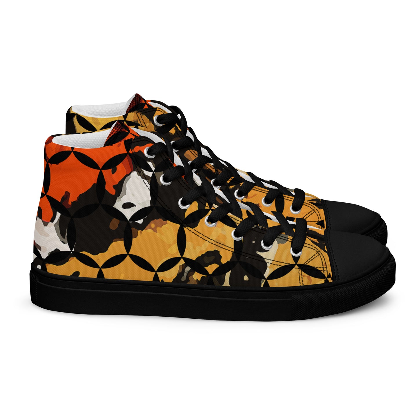 Women’s high top canvas shoes