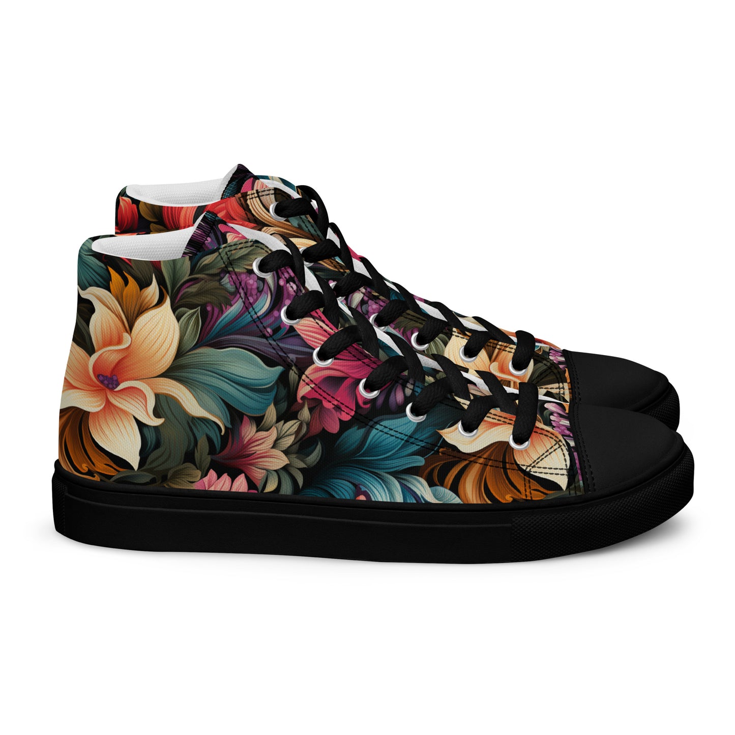 Women’s high top canvas shoes