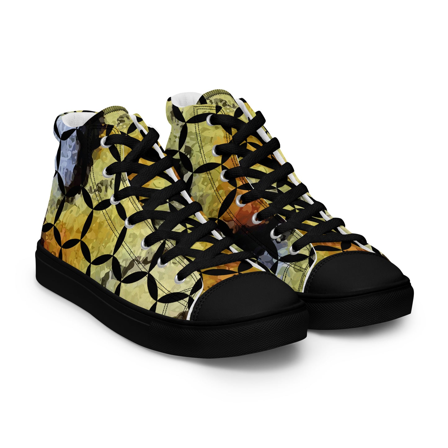 Women’s high top canvas shoes