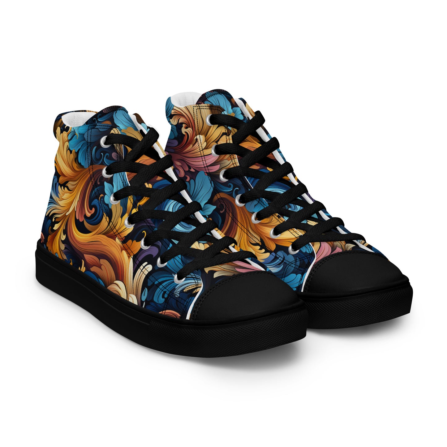 Women’s high top canvas shoes