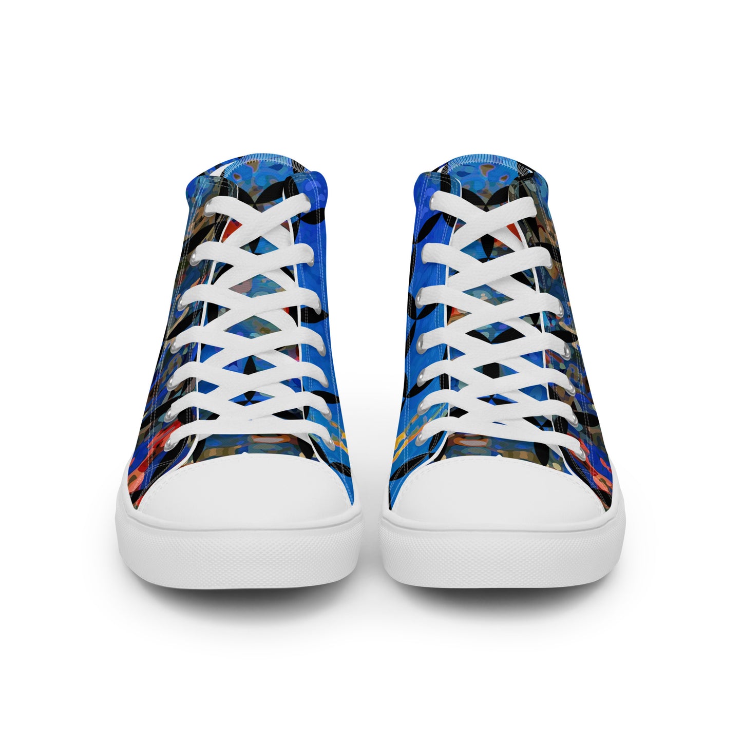 Women’s high top canvas shoes