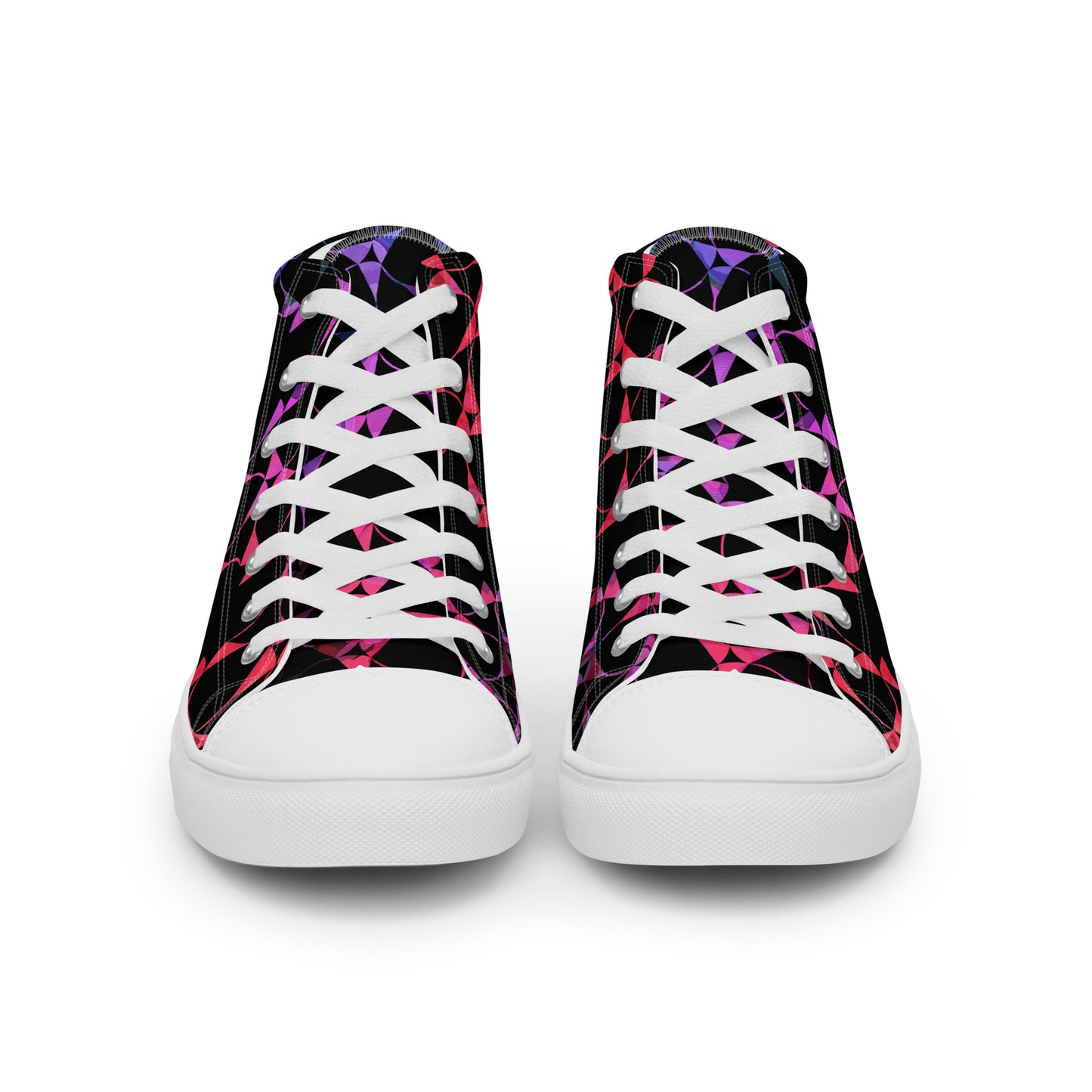 Women’s high top canvas shoes