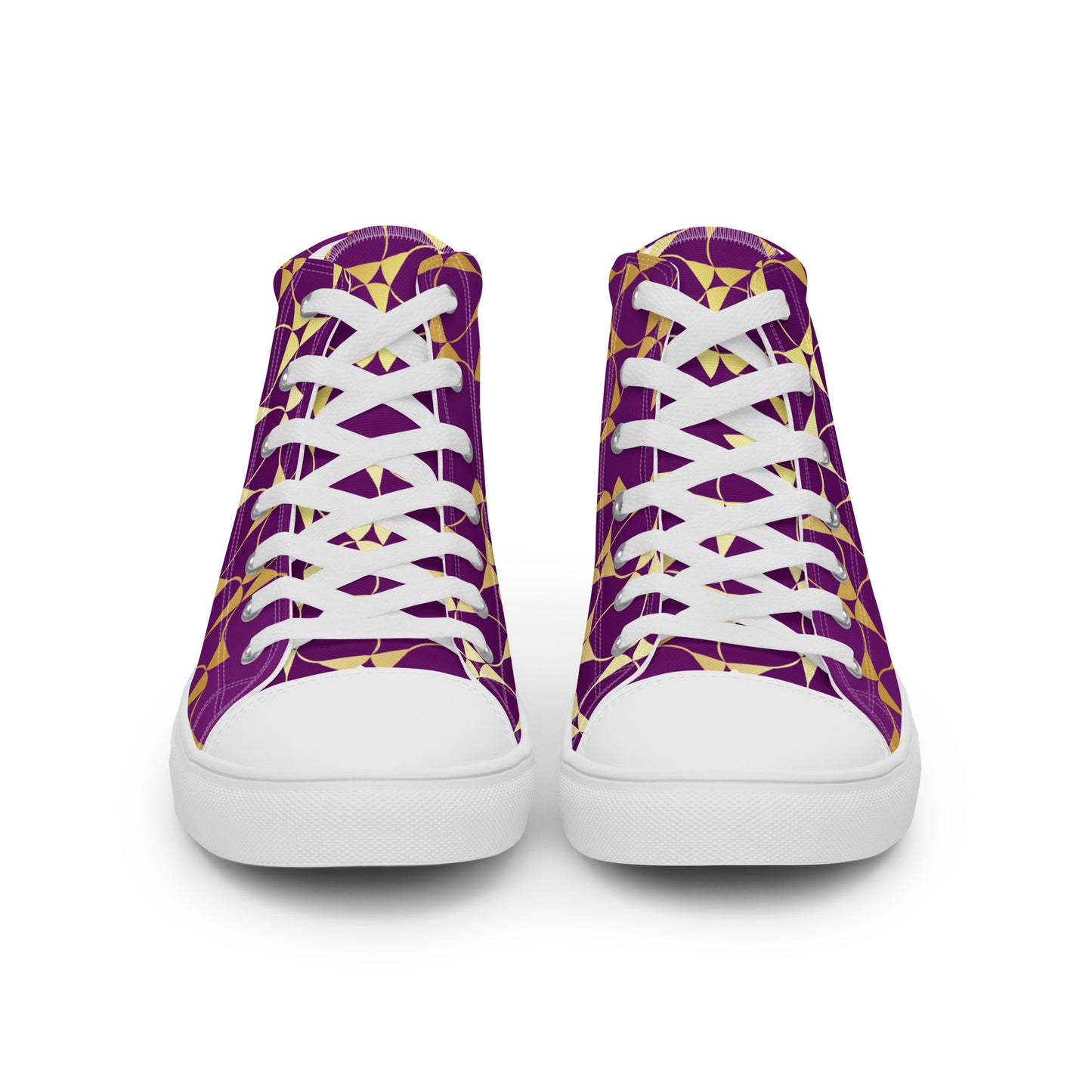 Women’s high top canvas shoes