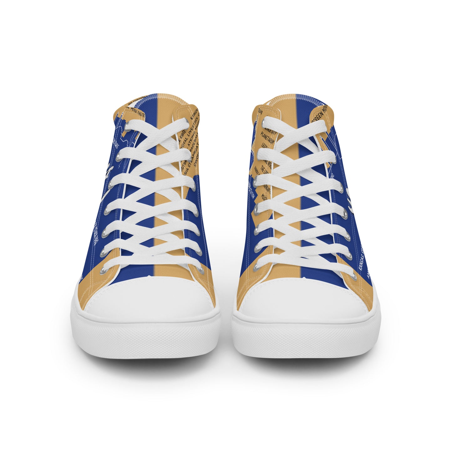 Women’s high top canvas shoes