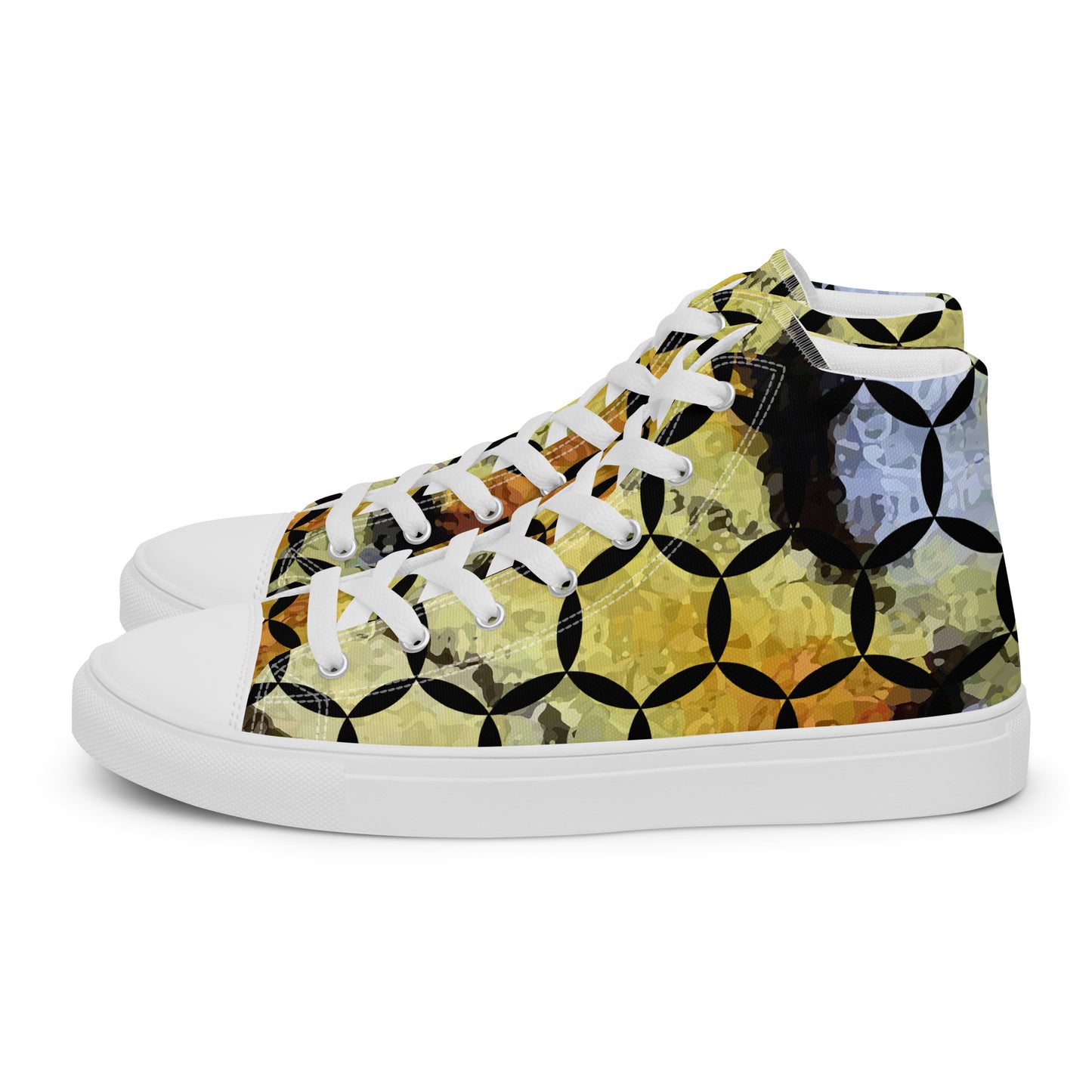 Women’s high top canvas shoes