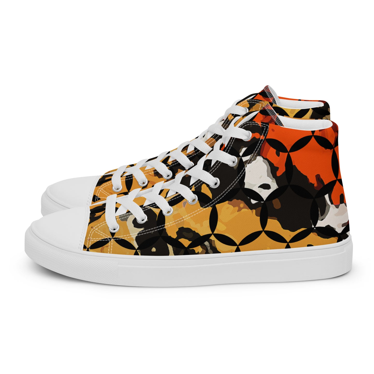 Women’s high top canvas shoes