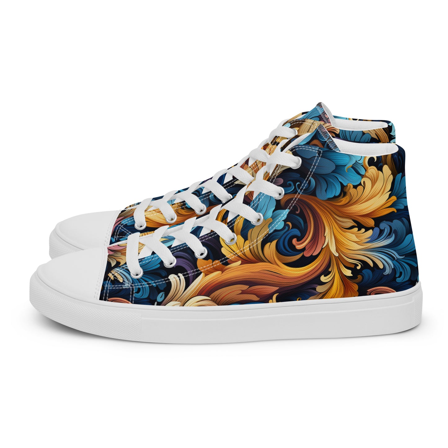 Women’s high top canvas shoes