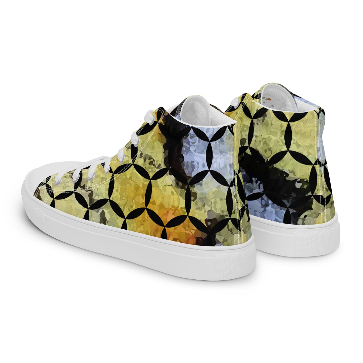 Women’s high top canvas shoes