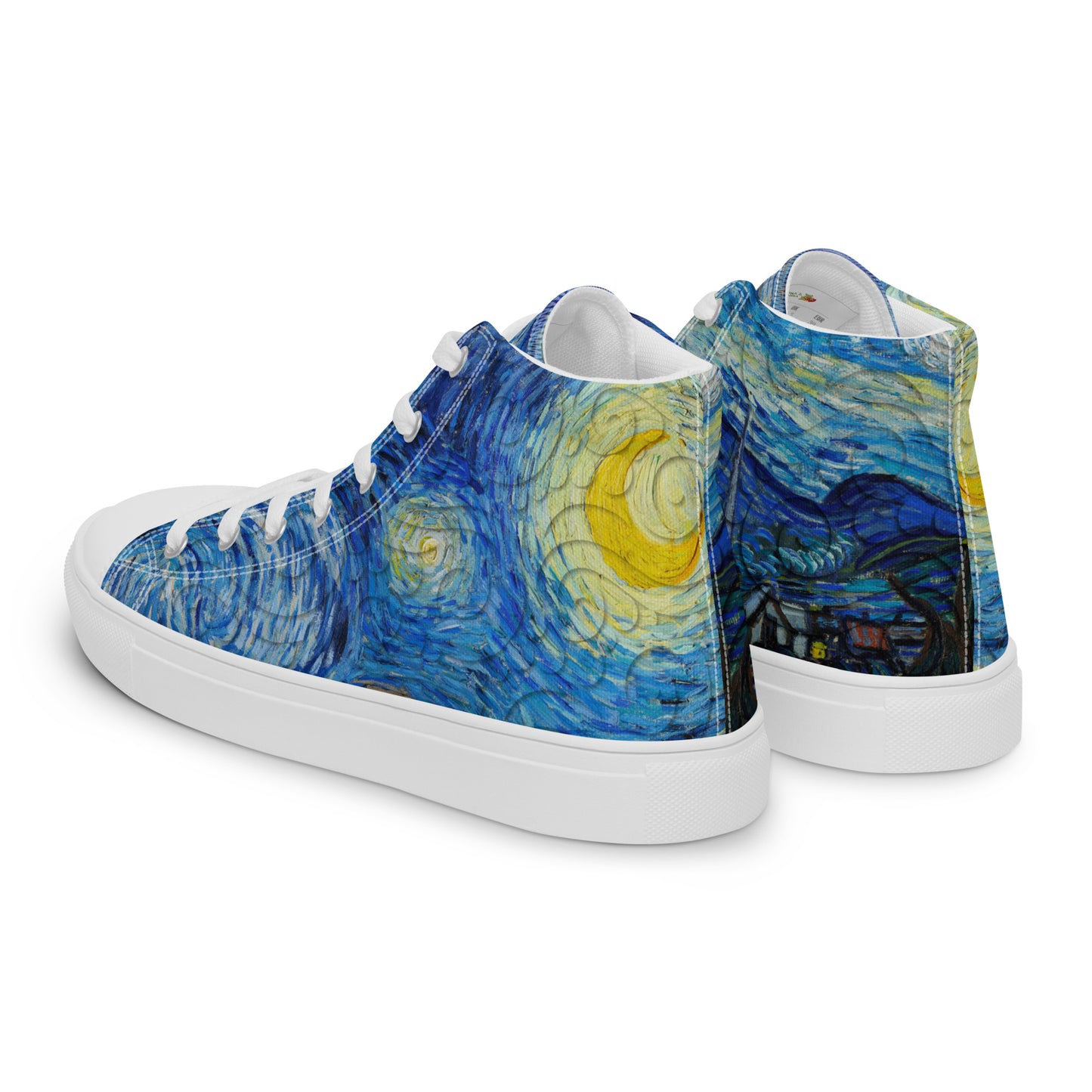 Women’s high top canvas shoes