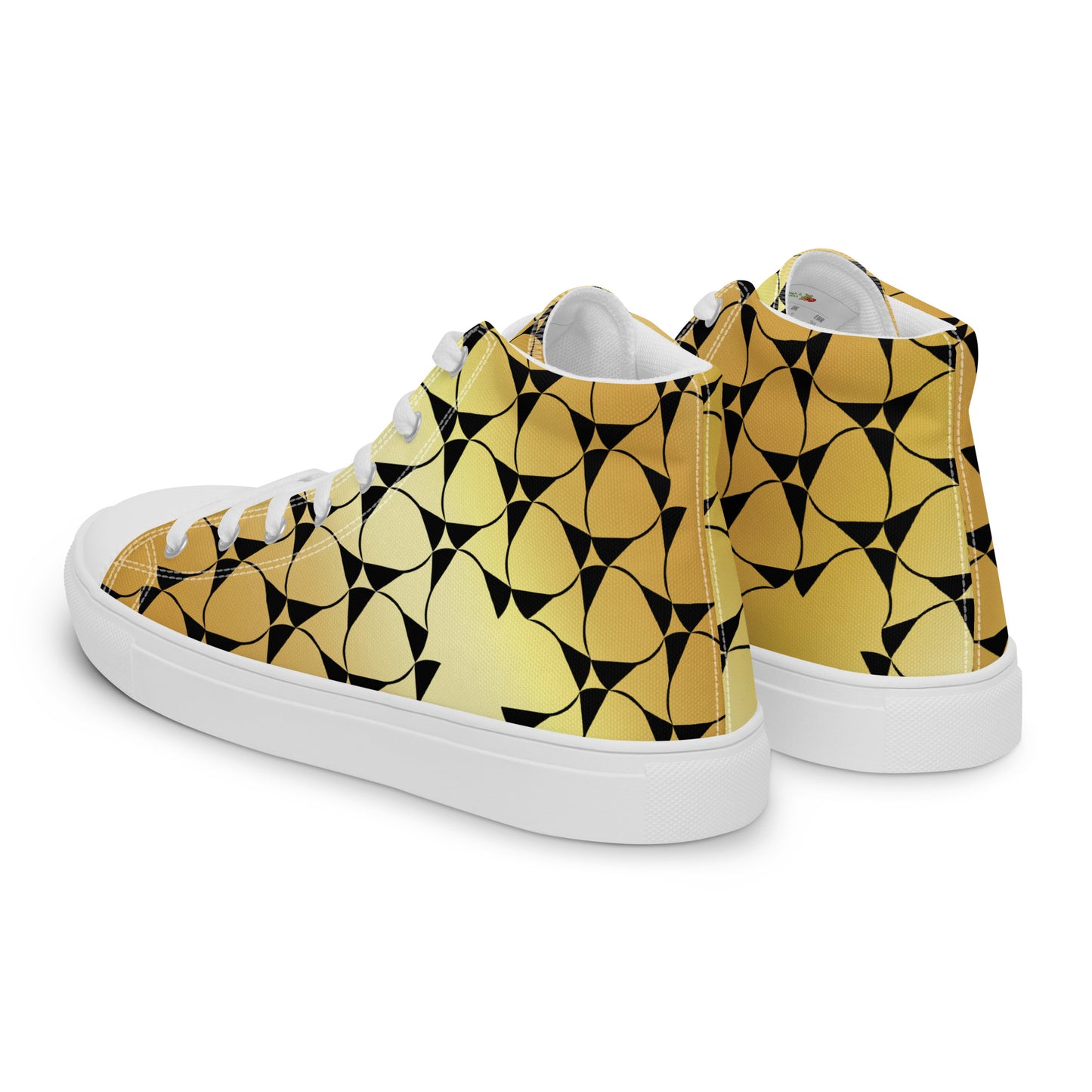 Women’s high top canvas shoes