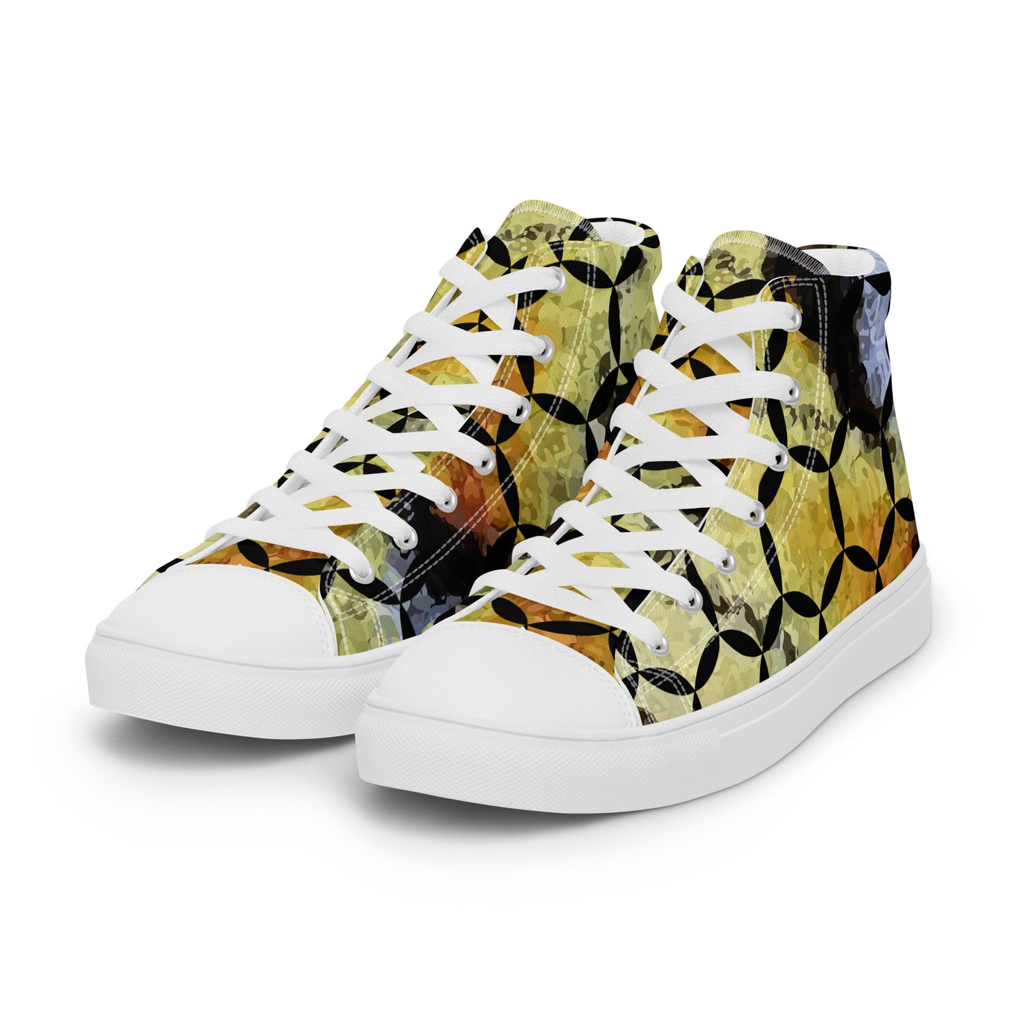 Women’s high top canvas shoes