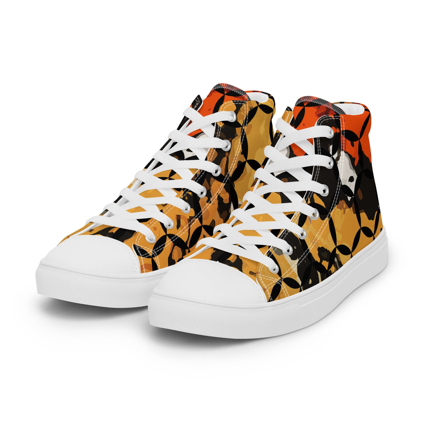 Women’s high top canvas shoes