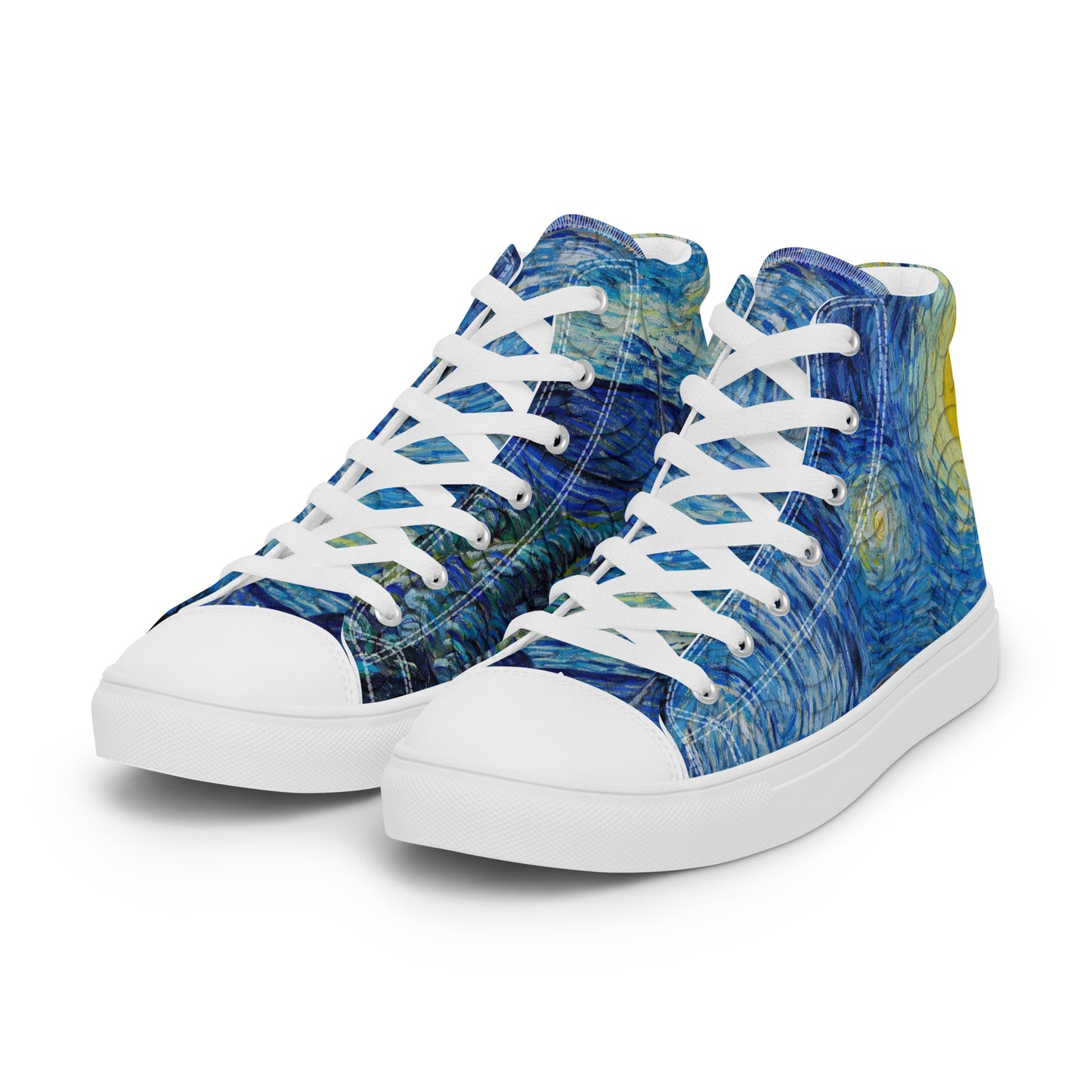 Women’s high top canvas shoes