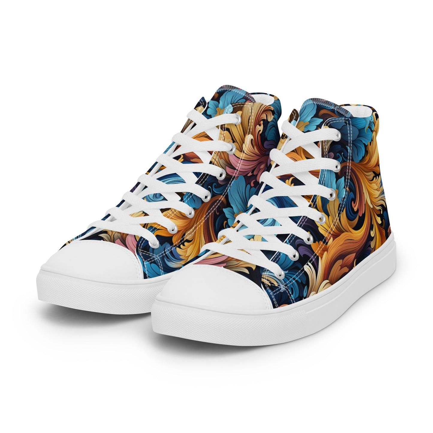 Women’s high top canvas shoes