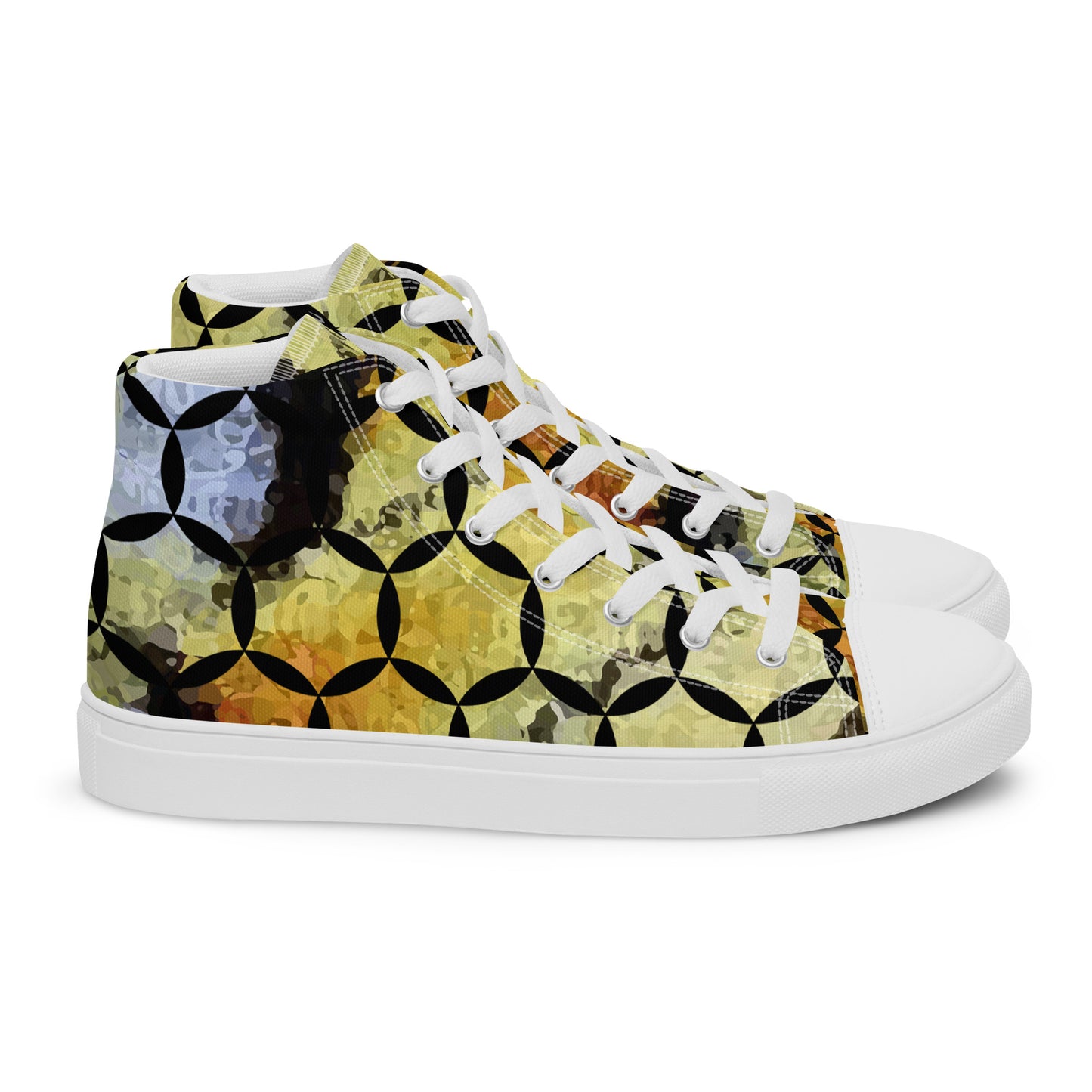 Women’s high top canvas shoes