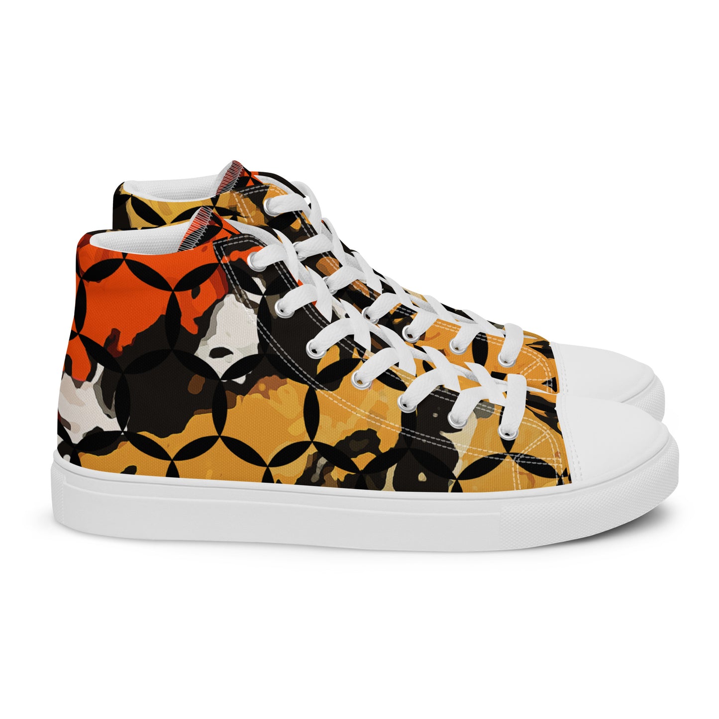 Women’s high top canvas shoes