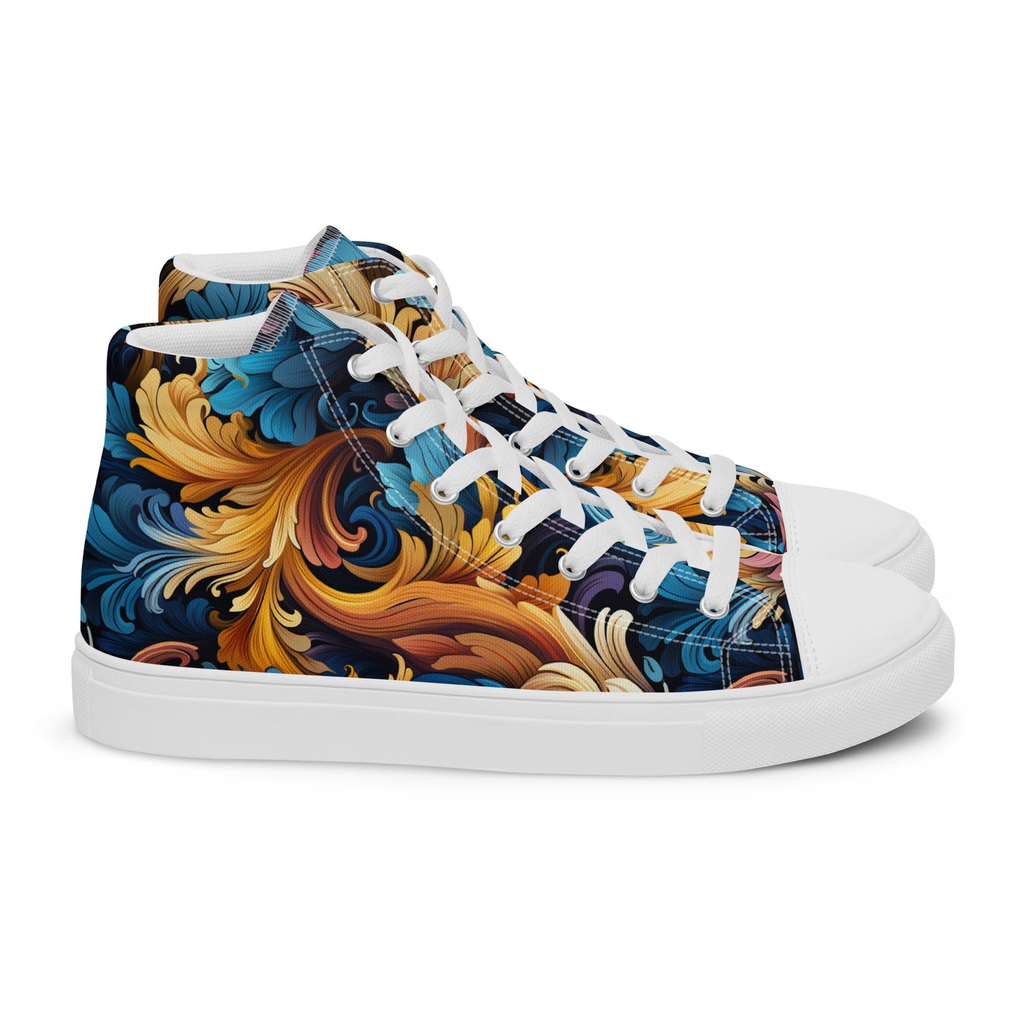 Women’s high top canvas shoes