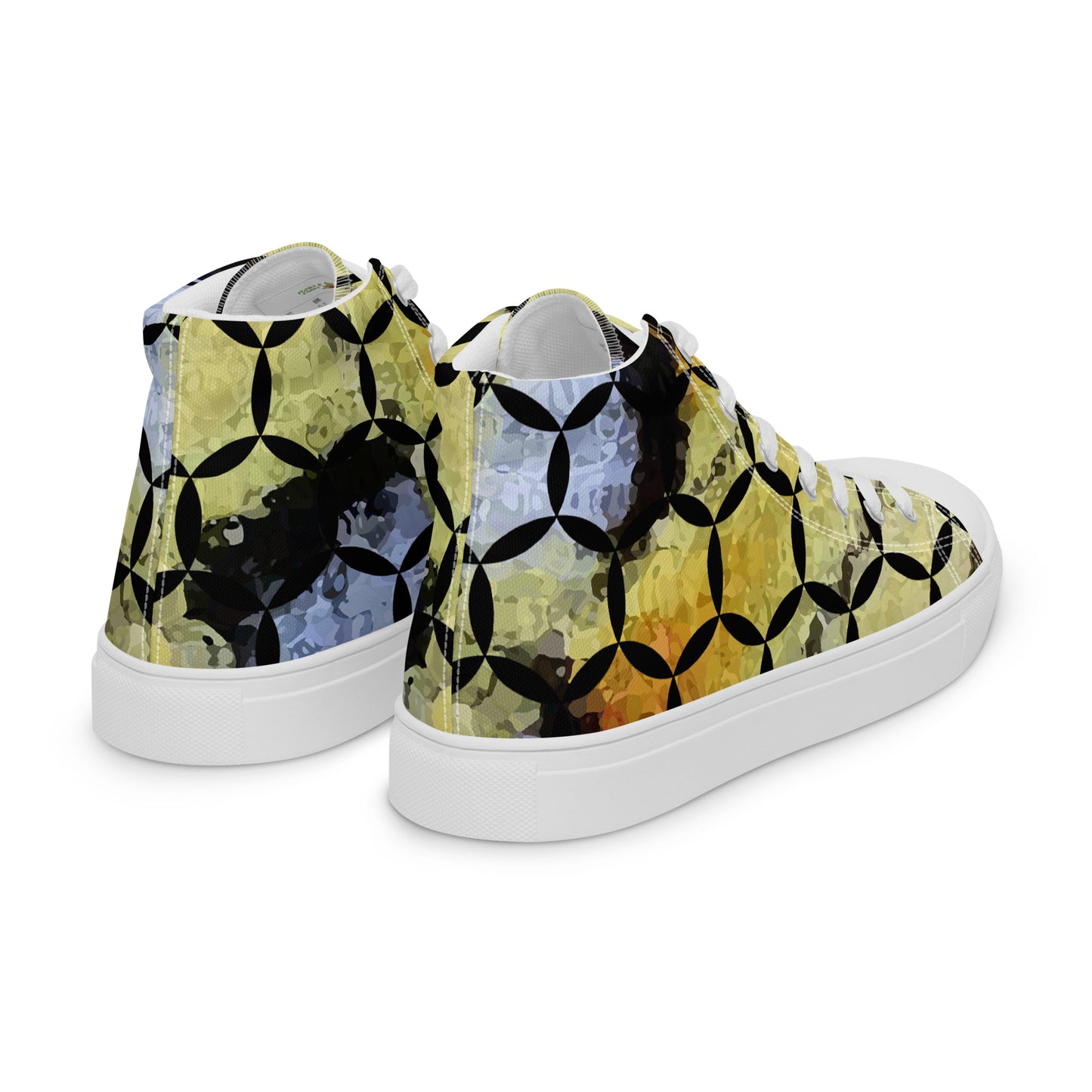 Women’s high top canvas shoes