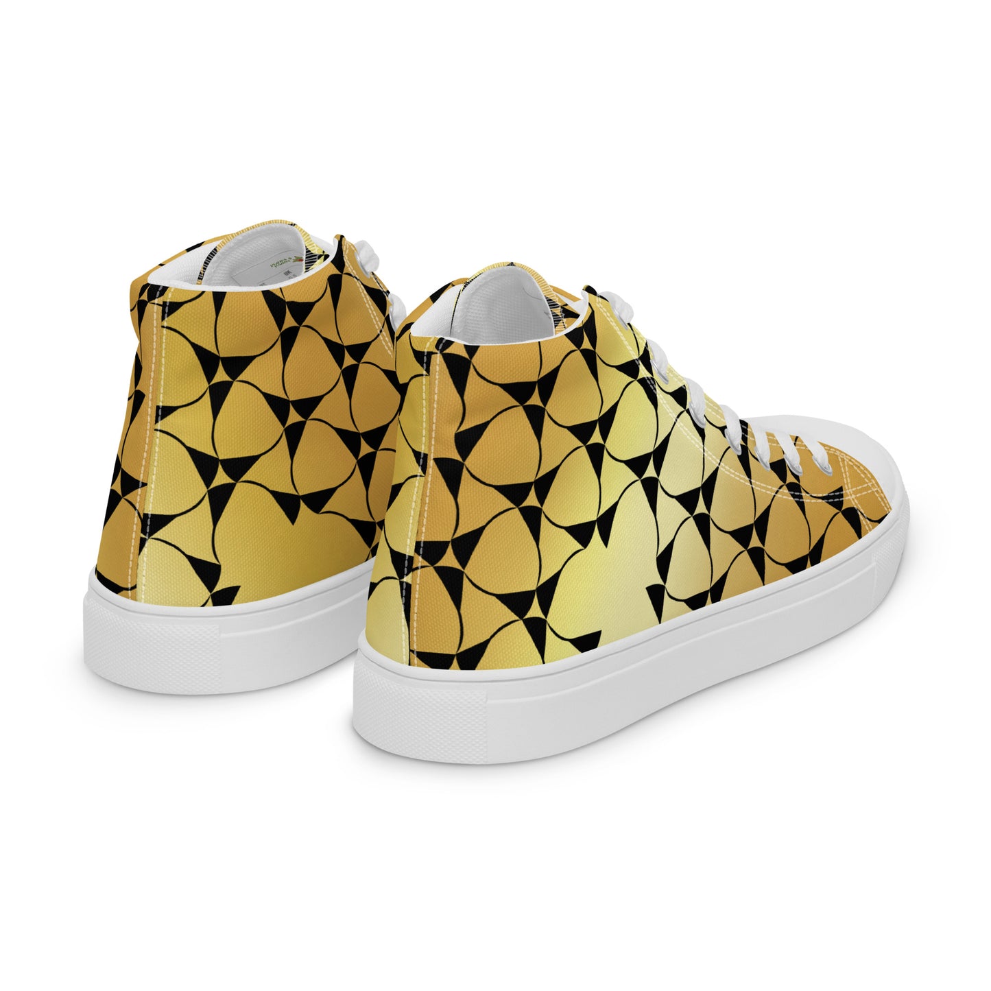 Women’s high top canvas shoes