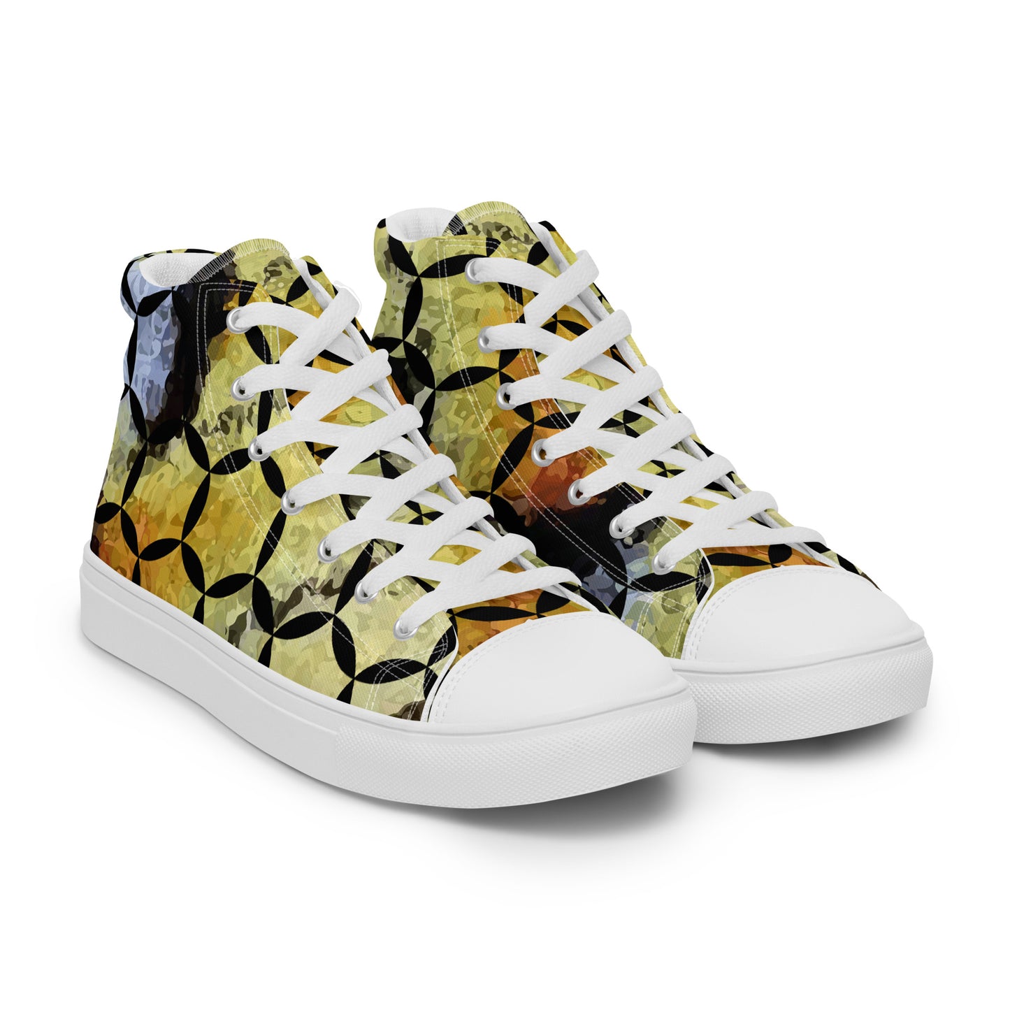 Women’s high top canvas shoes